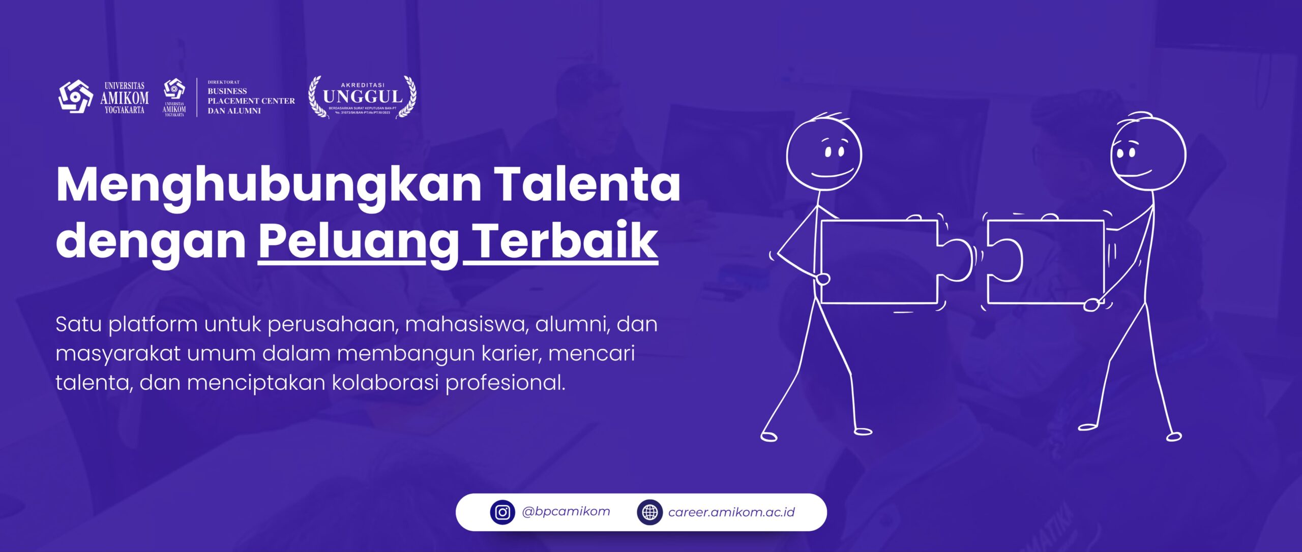 Career Matching Business Placement Center (BPC) Universitas Amikom Yogyakarta
